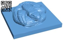 Snake H008293 file stl free download 3D Model for CNC and 3d printer