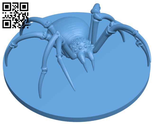 Spider H007802 file stl free download 3D Model for CNC and 3d printer