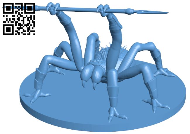 Spider of Leng H007938 file stl free download 3D Model for CNC and 3d printer