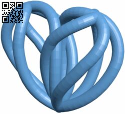 Spiral heart pendant H007981 file stl free download 3D Model for CNC and 3d printer