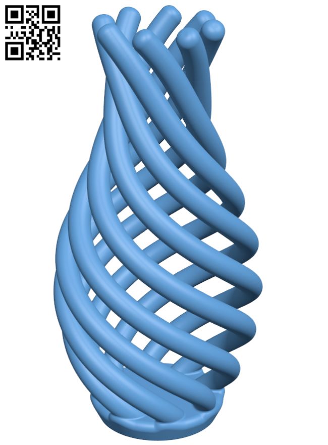 Spiral vase H008169 file stl free download 3D Model for CNC and 3d printer