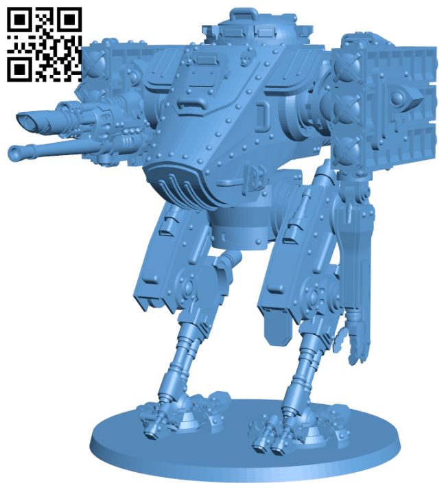 Staghound Scout Walker - Robot H008471 file stl free download 3D Model for CNC and 3d printer