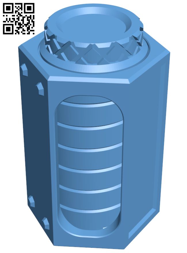 Storage box H007599 file stl free download 3D Model for CNC and 3d printer