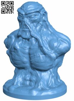 Swamp Thing H008355 file stl free download 3D Model for CNC and 3d printer