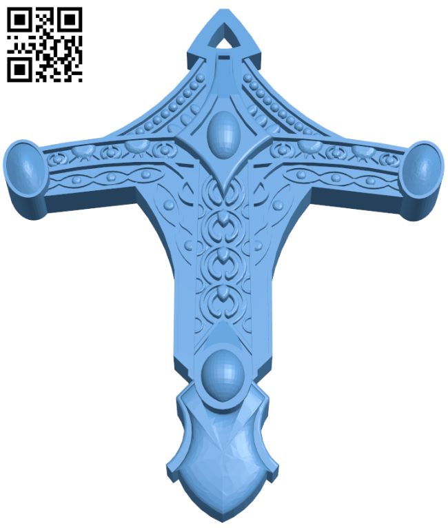 Sword hunter badge - Bloodborne H008356 file stl free download 3D Model for CNC and 3d printer