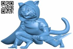 Tabaxi Rogue H007983 file stl free download 3D Model for CNC and 3d printer