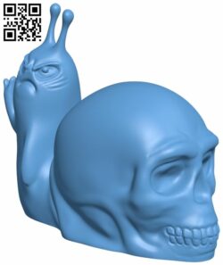 The Lich Snail – Skull Version H007813 file stl free download 3D Model for CNC and 3d printer