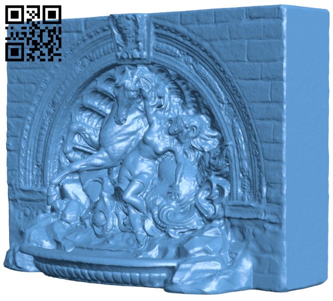 The Montagnola Fountain H007993 file stl free download 3D Model for CNC and 3d printer