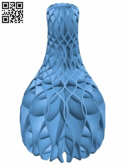 Twisted style Vase H008476 file stl free download 3D Model for CNC and 3d printer