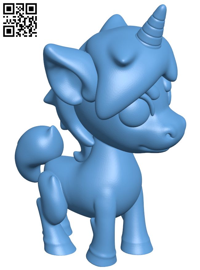 Unicorn H007603 file stl free download 3D Model for CNC and 3d printer