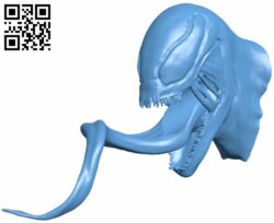 Venom Pen Holder H007756 file stl free download 3D Model for CNC and 3d printer