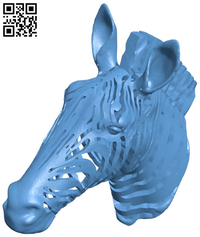 Zebra Stripes H007607 file stl free download 3D Model for CNC and 3d printer