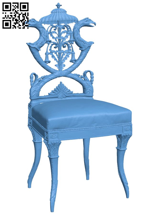 A Pergolesi chair H008542 file stl free download 3D Model for CNC and 3d printer