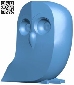 Abstract Owl H008721 file stl free download 3D Model for CNC and 3d printer