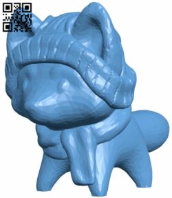 Autumn Fox Chibi H008485 file stl free download 3D Model for CNC and 3d printer