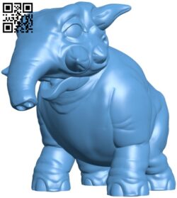 Baby Elekk H009125 file stl free download 3D Model for CNC and 3d printer