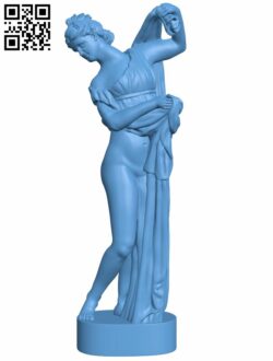 Callipygian Venus H008611 file stl free download 3D Model for CNC and 3d printer
