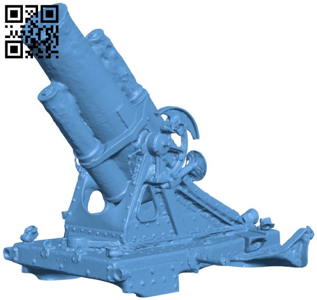 Cannon H009030 file stl free download 3D Model for CNC and 3d printer