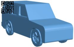 Car Mercedes G63 AMG H009128 file stl free download 3D Model for CNC and 3d printer