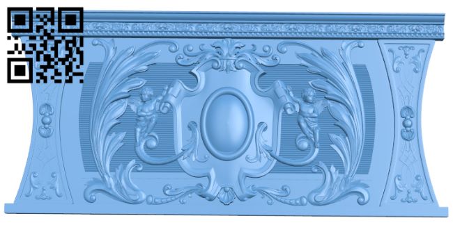 Carved frame pattern T0001154 download free stl files 3d model for CNC wood carving