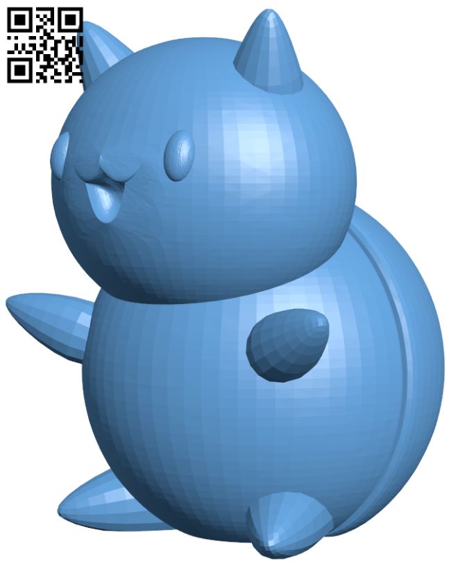Catbug H008794 file stl free download 3D Model for CNC and 3d printer