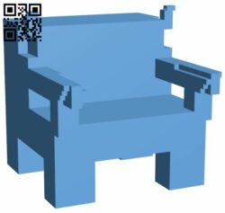 Chair H008560 file stl free download 3D Model for CNC and 3d printer