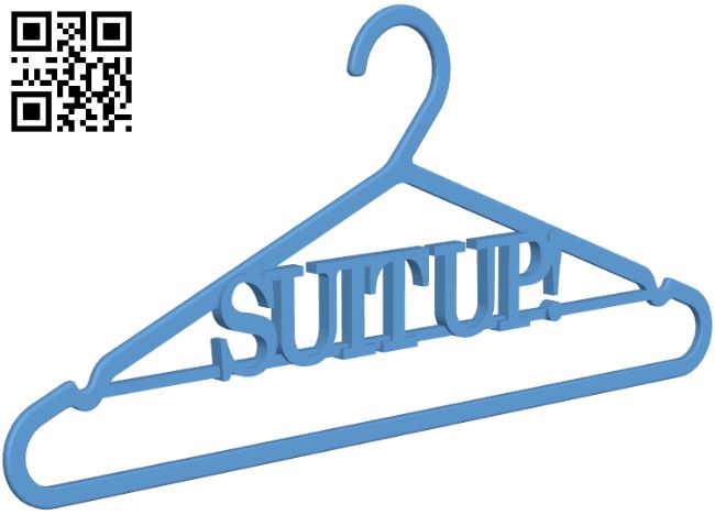 Clothes hanger H008854 file stl free download 3D Model for CNC and 3d printer