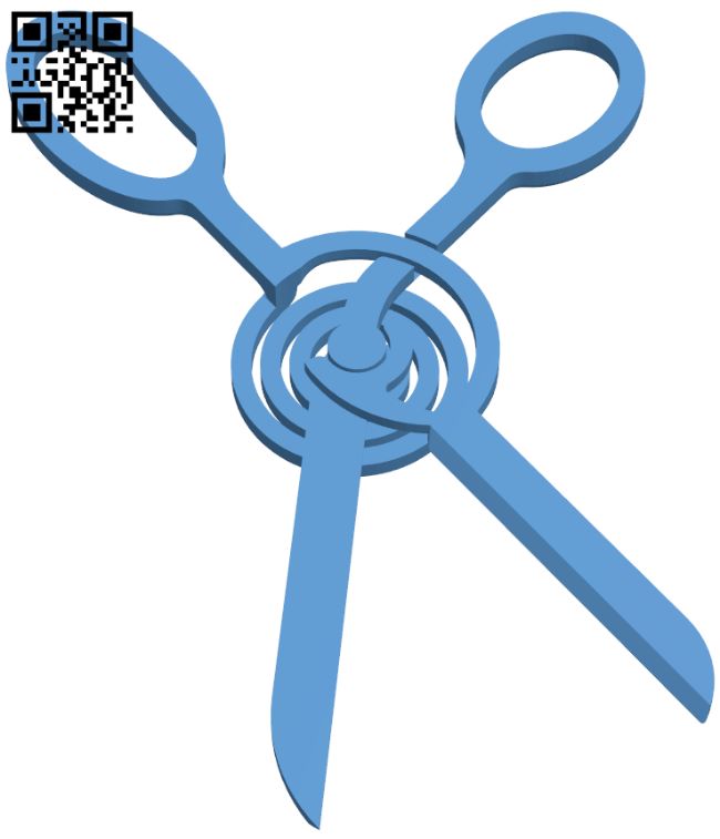 Compliant scissors H009083 file stl free download 3D Model for CNC and 3d printer