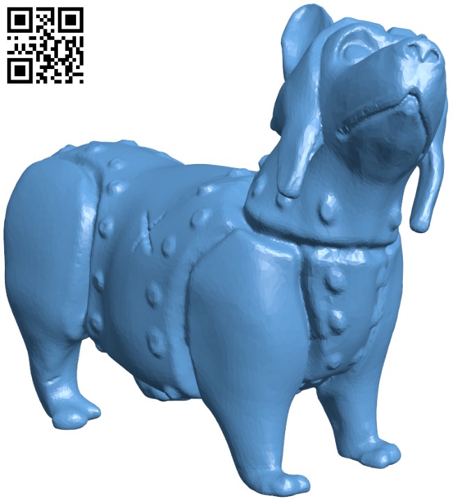 Corgi dog H009129 file stl free download 3D Model for CNC and 3d printer