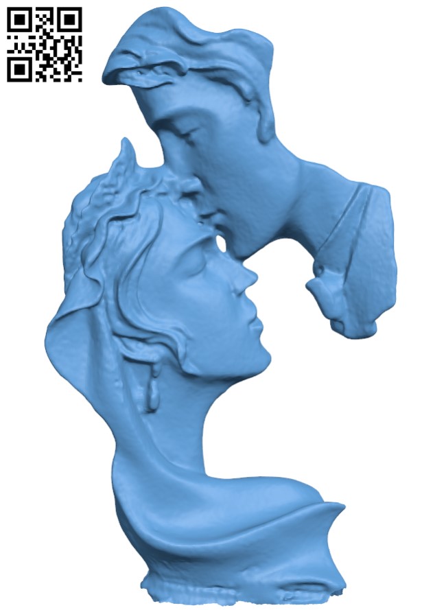 Couple sculpture H009130 file stl free download 3D Model for CNC and 3d printer