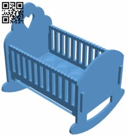 Cradle crib H008557 file stl free download 3D Model for CNC and 3d printer
