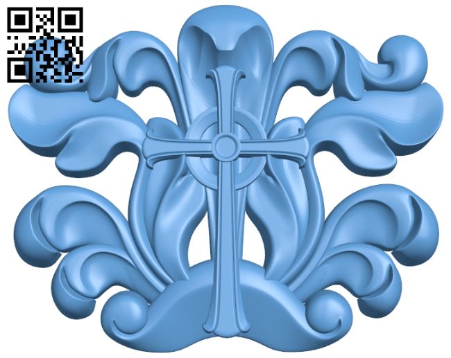 Cross pattern T0001383 download free stl files 3d model for CNC wood carving