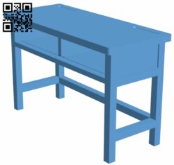 Desk H008799 file stl free download 3D Model for CNC and 3d printer