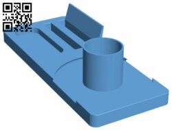 Desk organiser H008802 file stl free download 3D Model for CNC and 3d printer