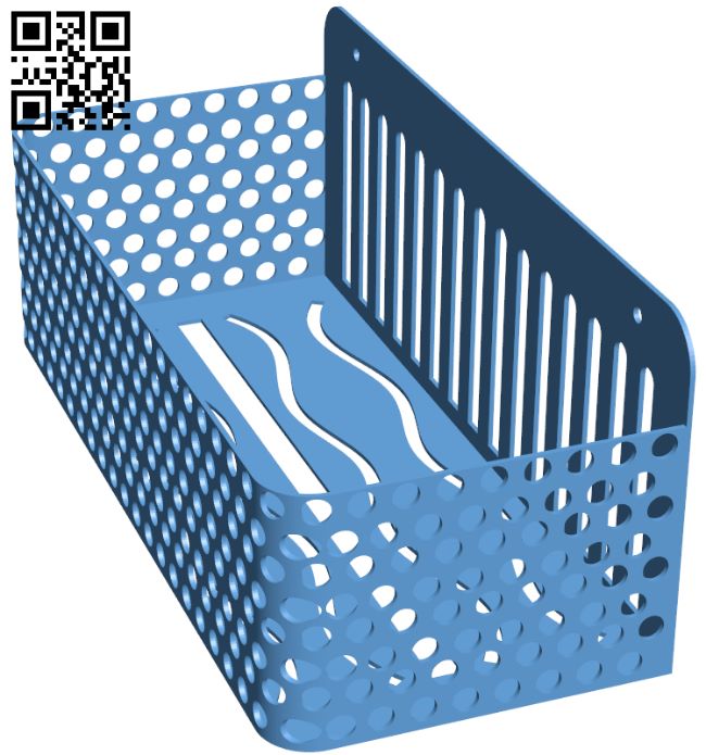 Dishwasher pods holder H008869 file stl free download 3D Model for CNC and 3d printer