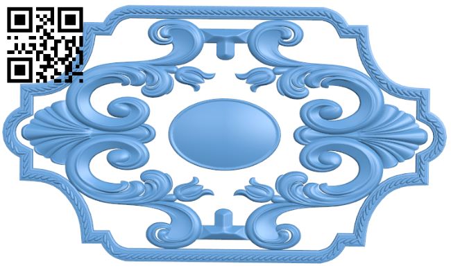 Door frame pattern T0001231 download free stl files 3d model for CNC wood carving