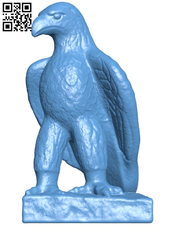 Eagle H008732 file stl free download 3D Model for CNC and 3d printer