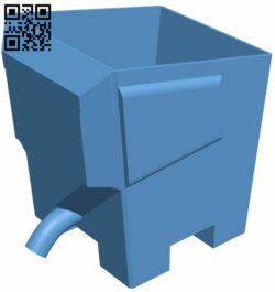 Elephant utensils drainer H008669 file stl free download 3D Model for CNC and 3d printer