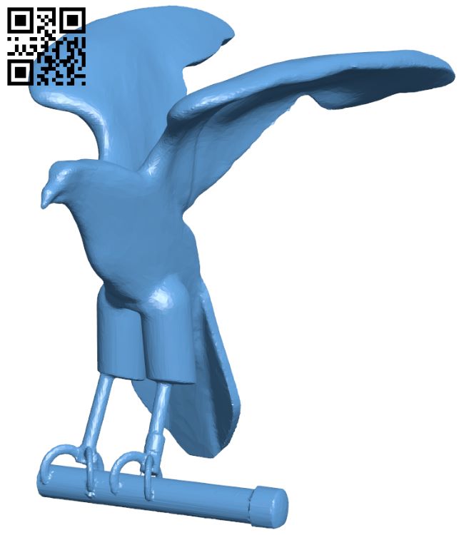 Fettered Falcon H008740 file stl free download 3D Model for CNC and 3d printer