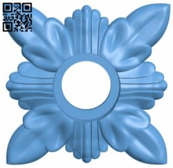 Flower pattern T0001242 download free stl files 3d model for CNC wood carving