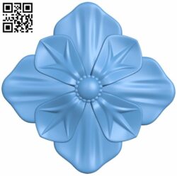 Flower pattern T0001262 download free stl files 3d model for CNC wood carving