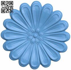 Flower pattern T0001265 download free stl files 3d model for CNC wood carving