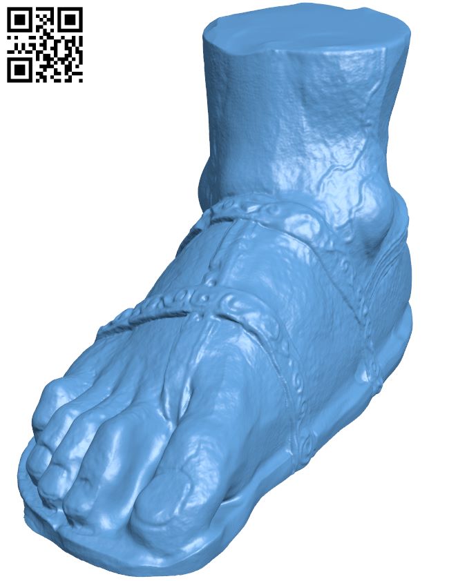 Foot H009043 file stl free download 3D Model for CNC and 3d printer