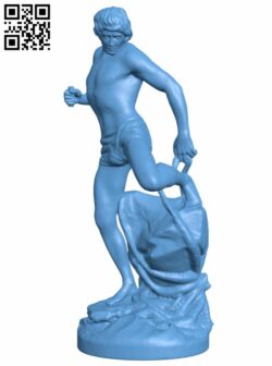 Gilliat seized by the octopus H008911 file stl free download 3D Model for CNC and 3d printer