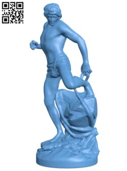 Gilliat seized by the octopus H008911 file stl free download 3D Model for CNC and 3d printer