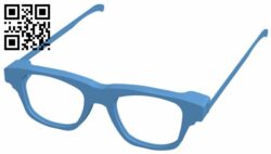 Glasses frames H008635 file stl free download 3D Model for CNC and 3d printer