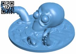 Gurihiru octopus H008910 file stl free download 3D Model for CNC and 3d printer