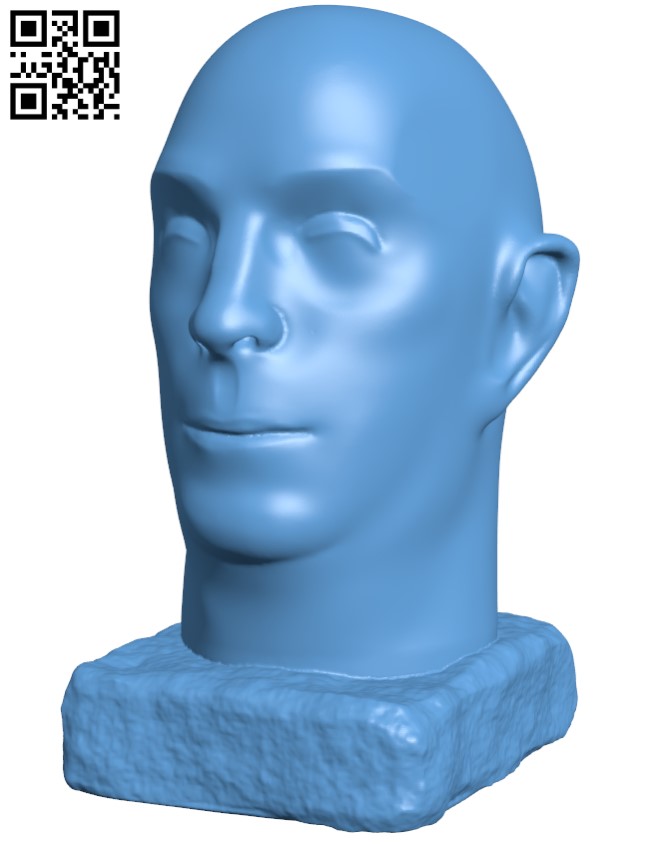 Head of Jonas Janulionis H009108 file stl free download 3D Model for CNC and 3d printer