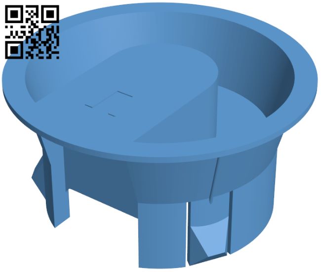 Jar lid H009088 file stl free download 3D Model for CNC and 3d printer