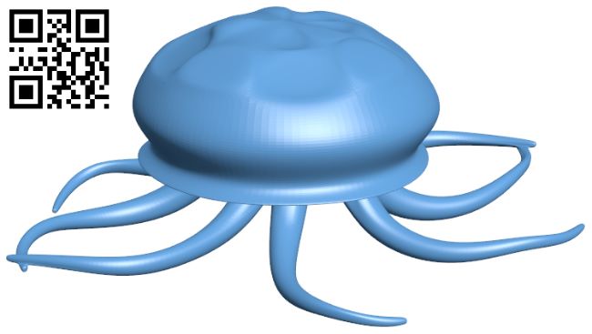 Jellyfish H008915 file stl free download 3D Model for CNC and 3d printer